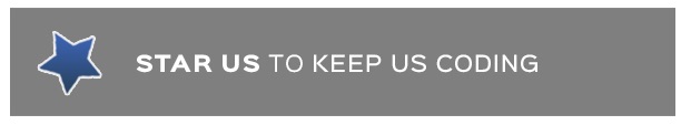 Star us to keep us coding