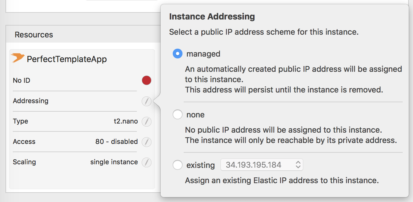 instance-addressing